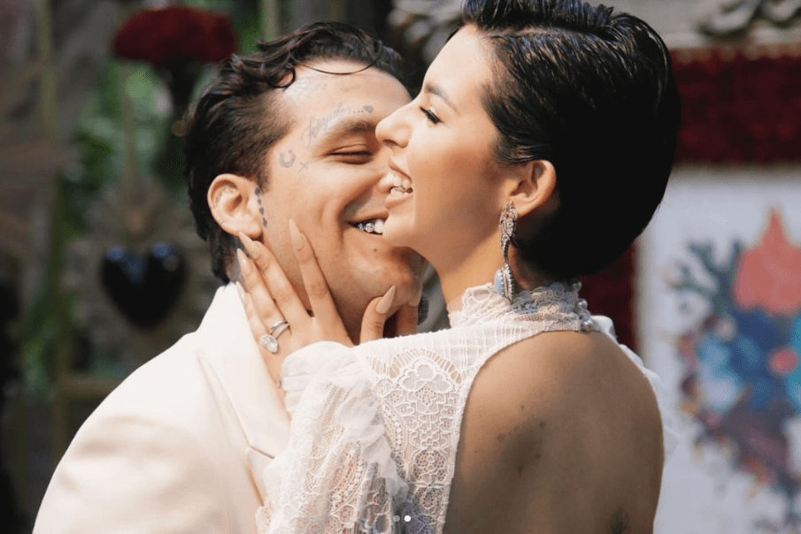 Ángela Aguilar y Christian Nodal se casaron